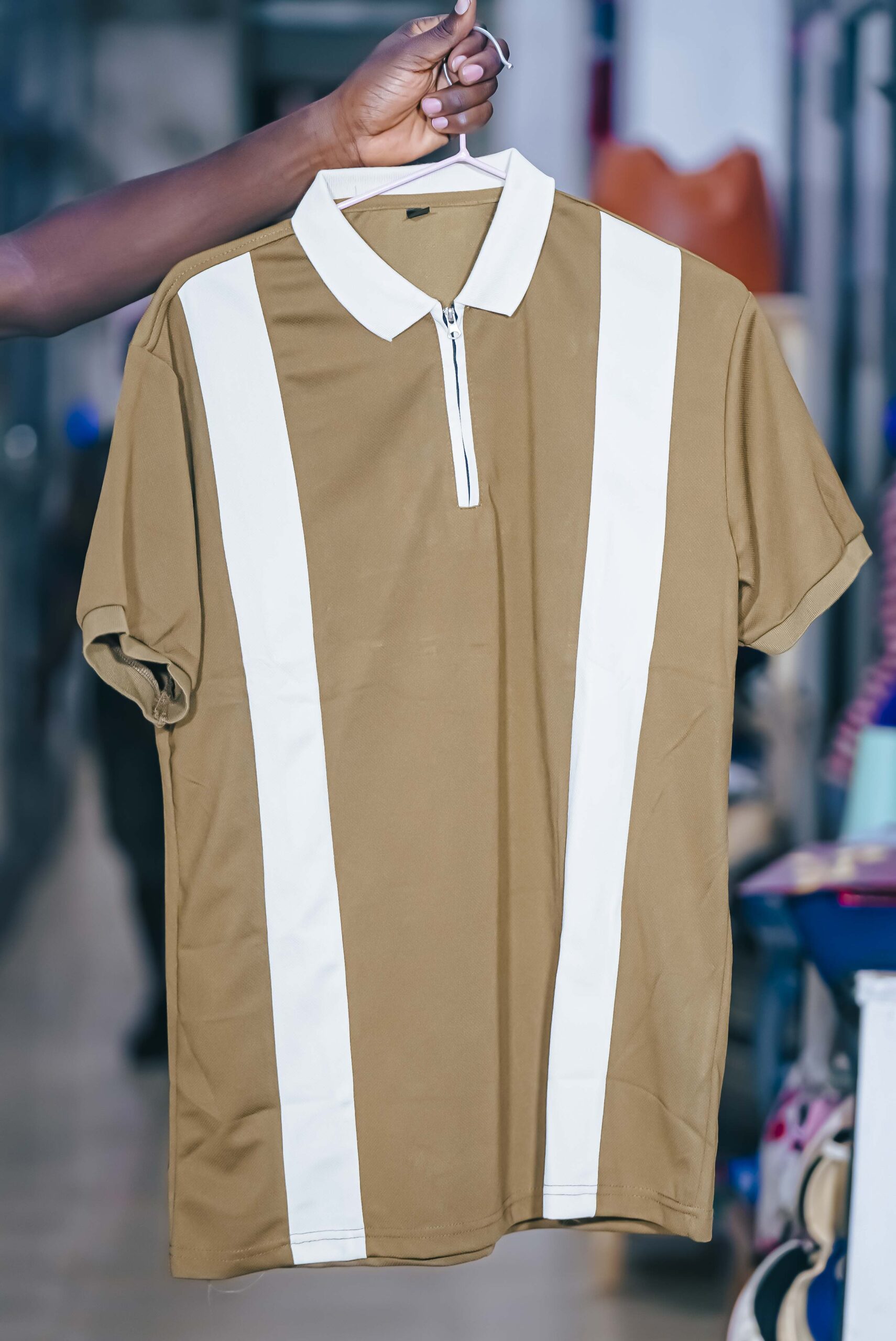 Striped Polo T-shirt