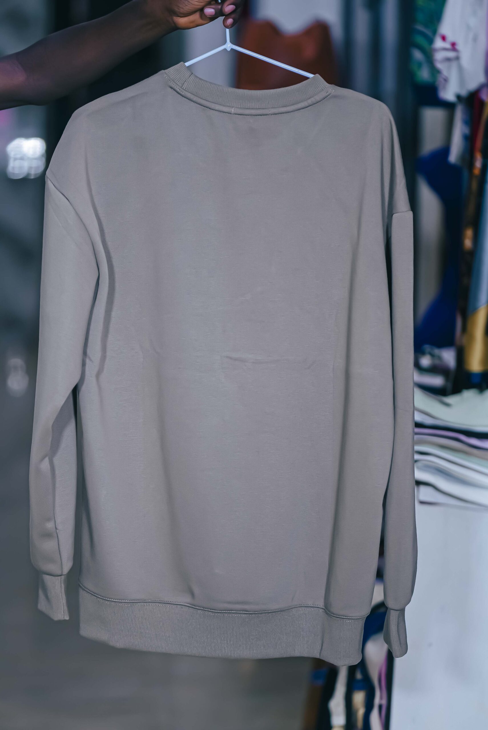 Alpha camp Men's Crewneck - Image 2