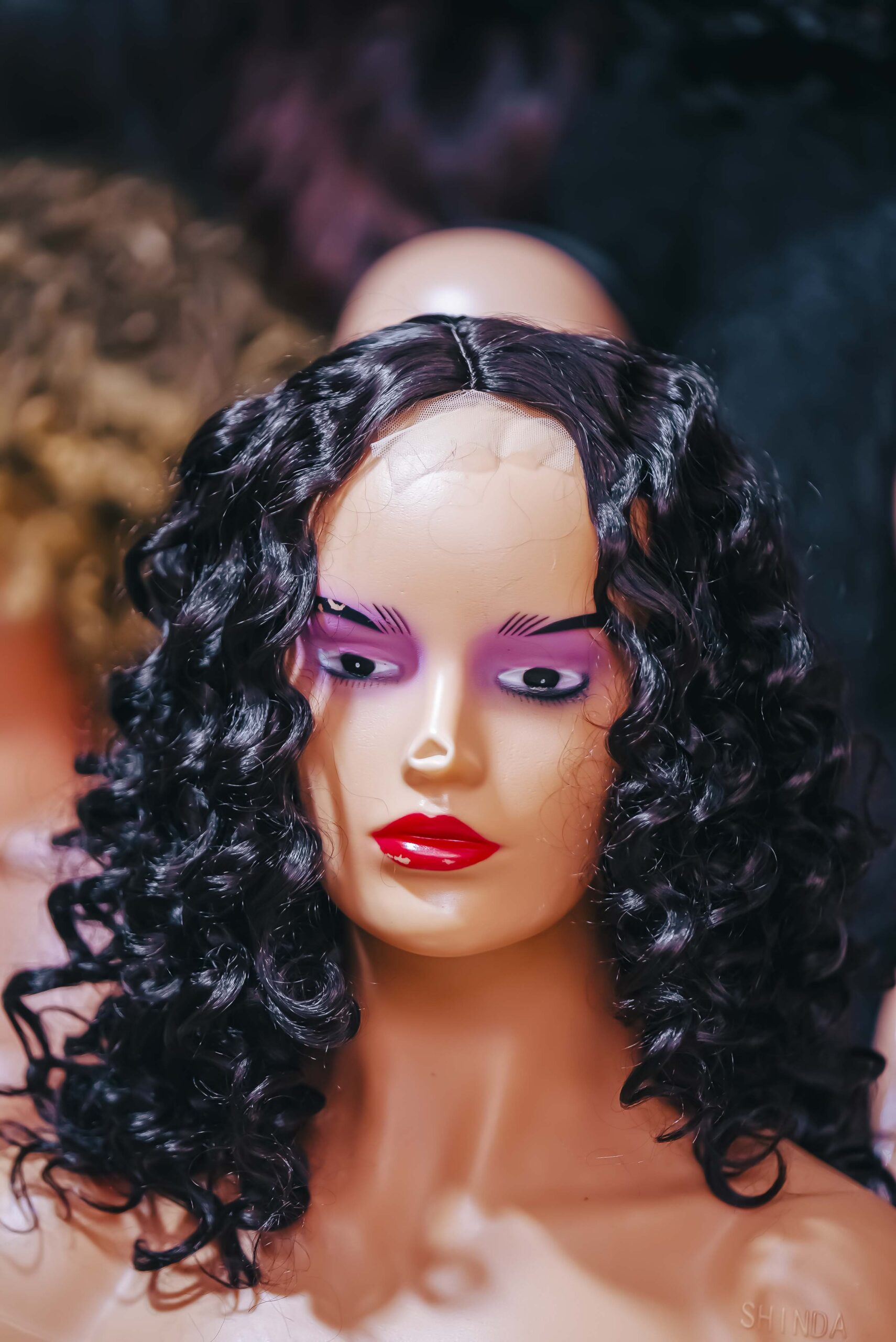 Human hair wig