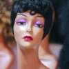 Short pixie cut Kinky human hair wig