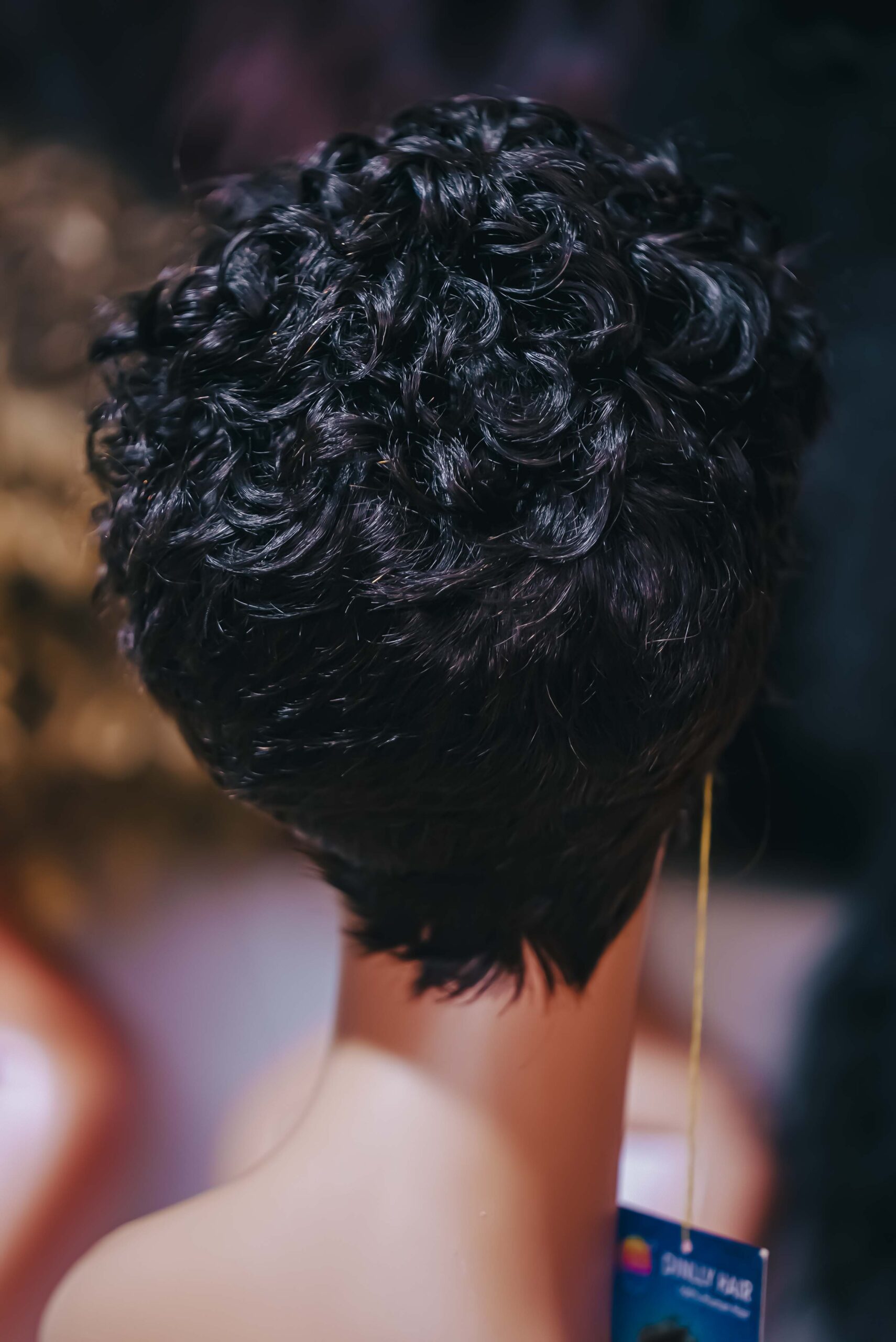 Short pixie cut Kinky Curly human hair wig - Image 3