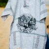 African Unisex woven kikoy shirts