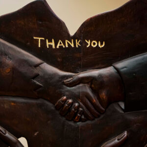 MAP of Rwanda wooden art