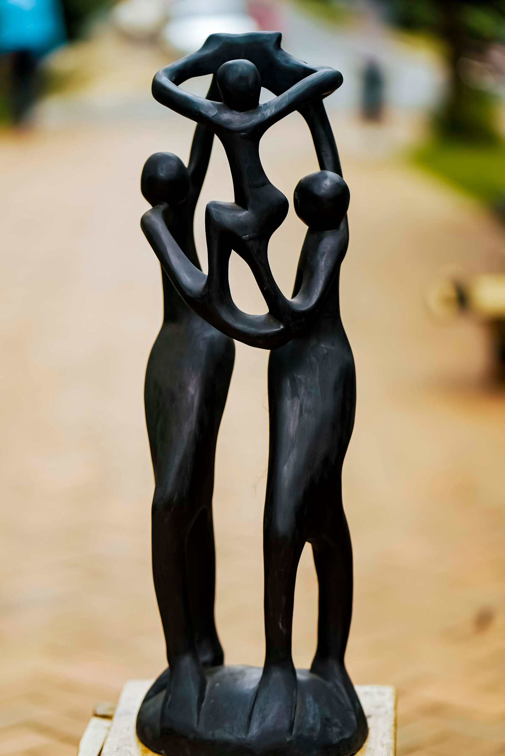 soapstone carved group - Image 2