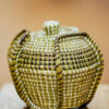 Gullah/Geechee Sweetgrass basket with elephant Ear design