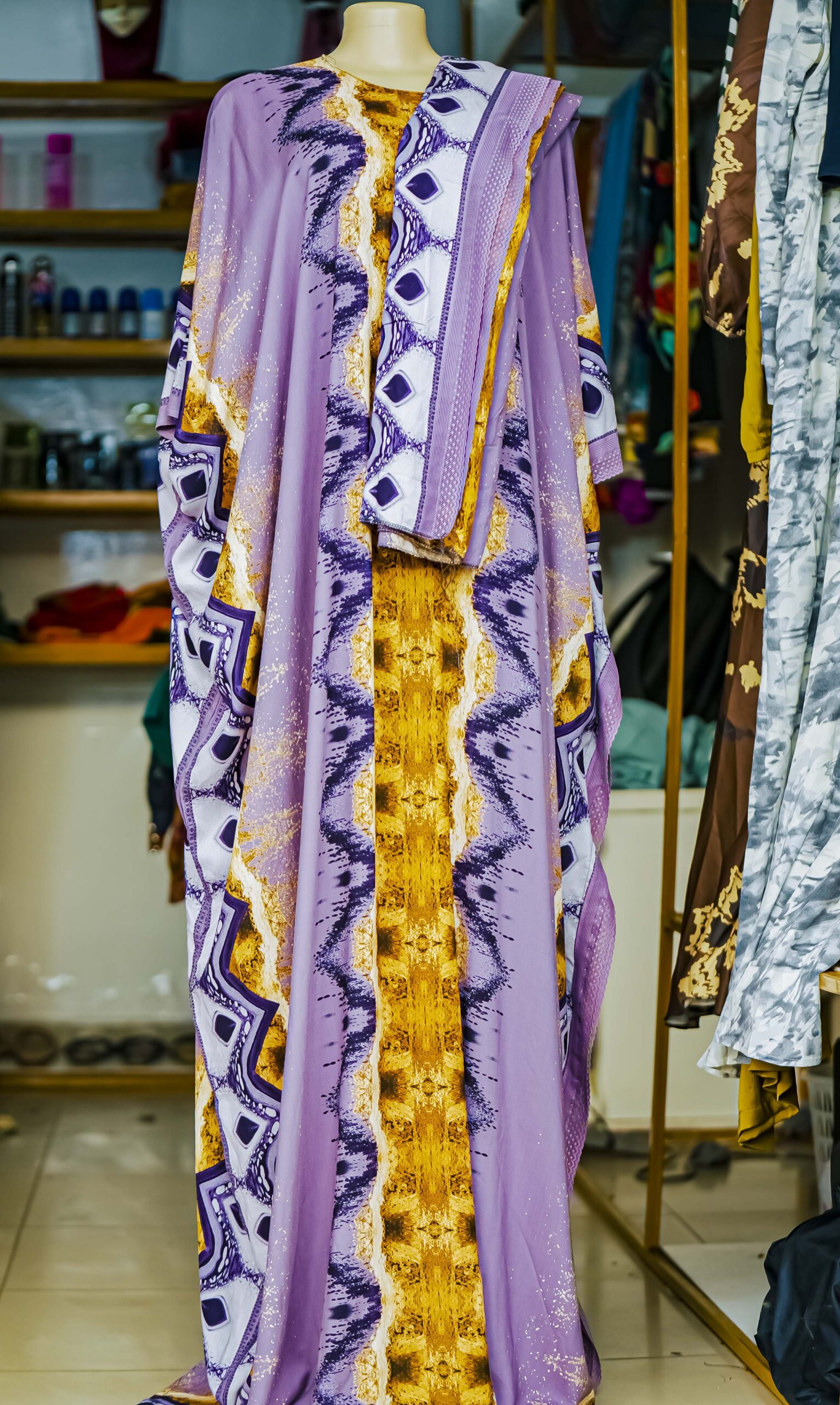 African Women Muslim kaftan