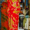 Vintage Hawaiian Pake Muu Batwing Muumuu dress