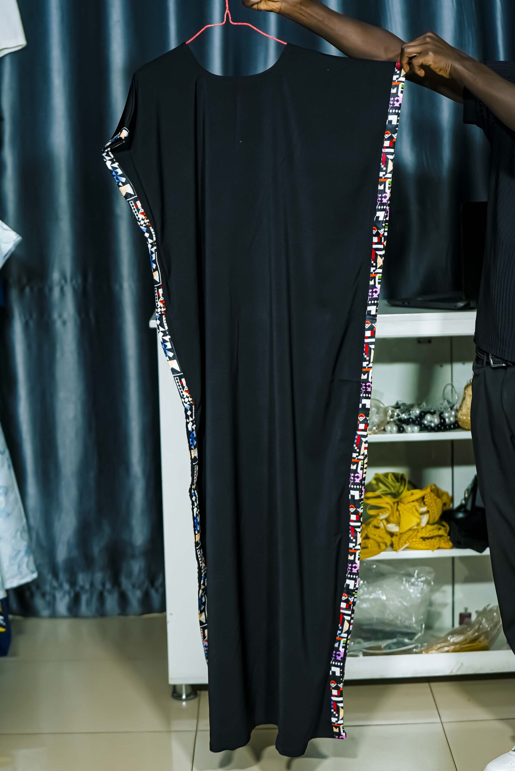 Made In Rwanda dress with Africa Map - Image 3