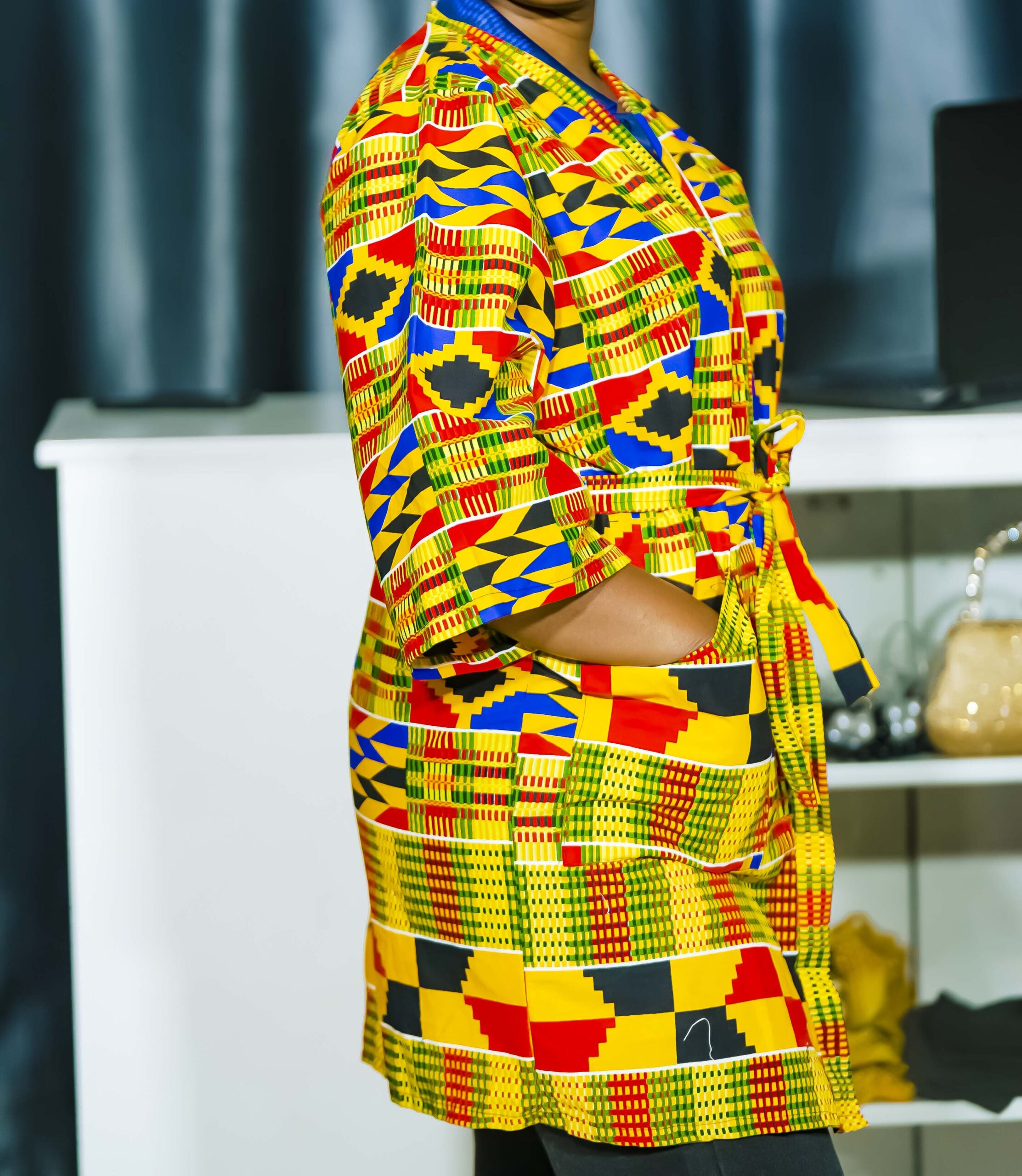 Kitenge over Coat - Image 2