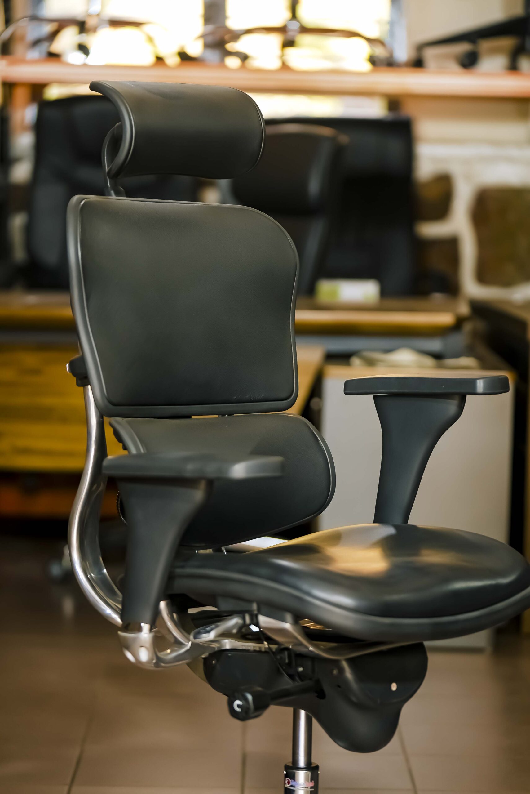 High back Ergonomic swivel chair 18008A - Image 4