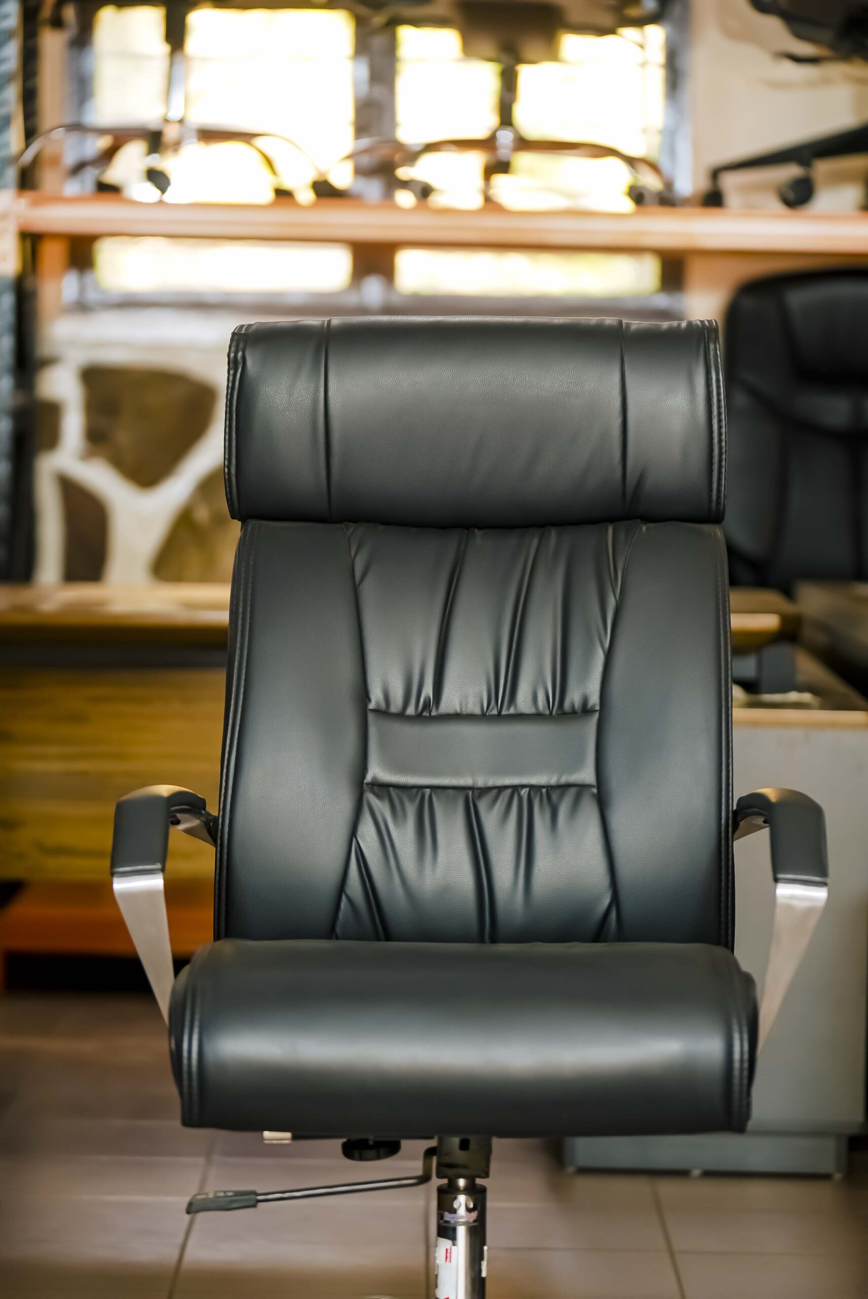 Executive Office Chair PU Leather 34A - Image 2