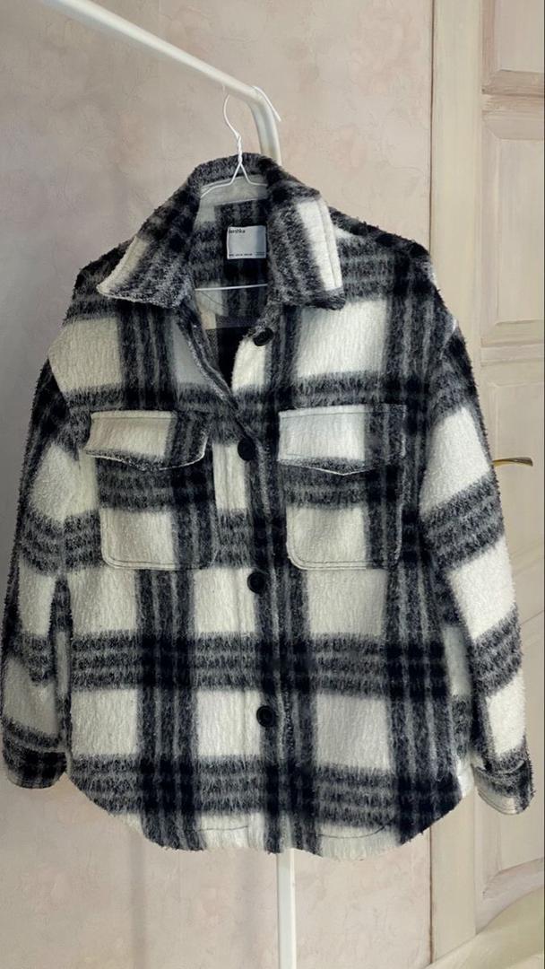 Plaid flannel shirt with flap pockets - Image 3