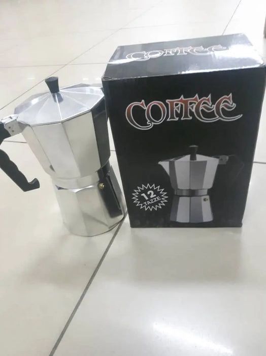 Classic Italian Aluminium Espresso Coffee Maker