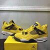 Air Jordan 4 Retro "Lightning" YEELLOW and blaCK