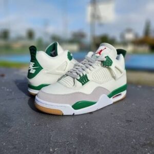 Air Jordan 4 White Green